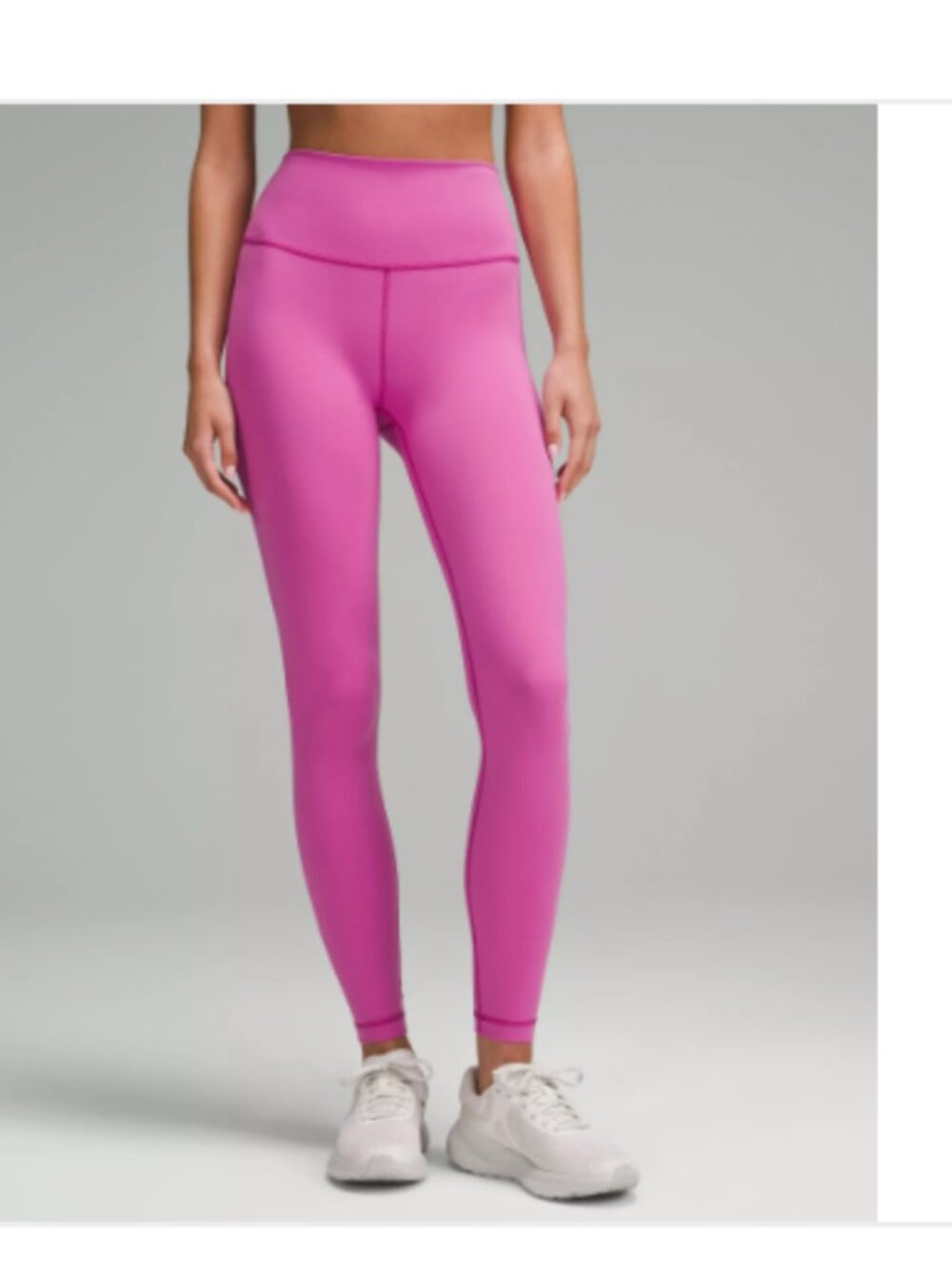 Lululemon Wunder Train High-Rise Tight 28" Pow Pink Tone Size 8
